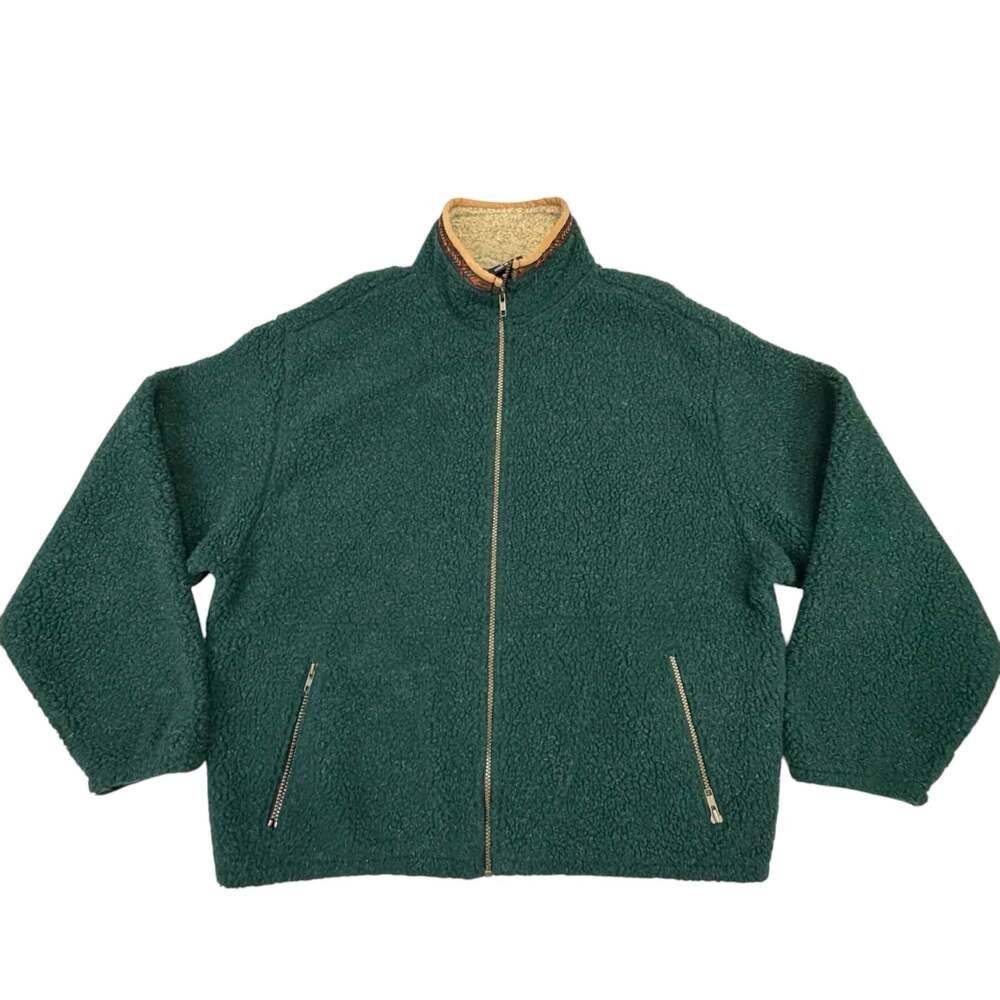 Vintage Timberline Colorado Sherpa Fleece Full Zip Jacket